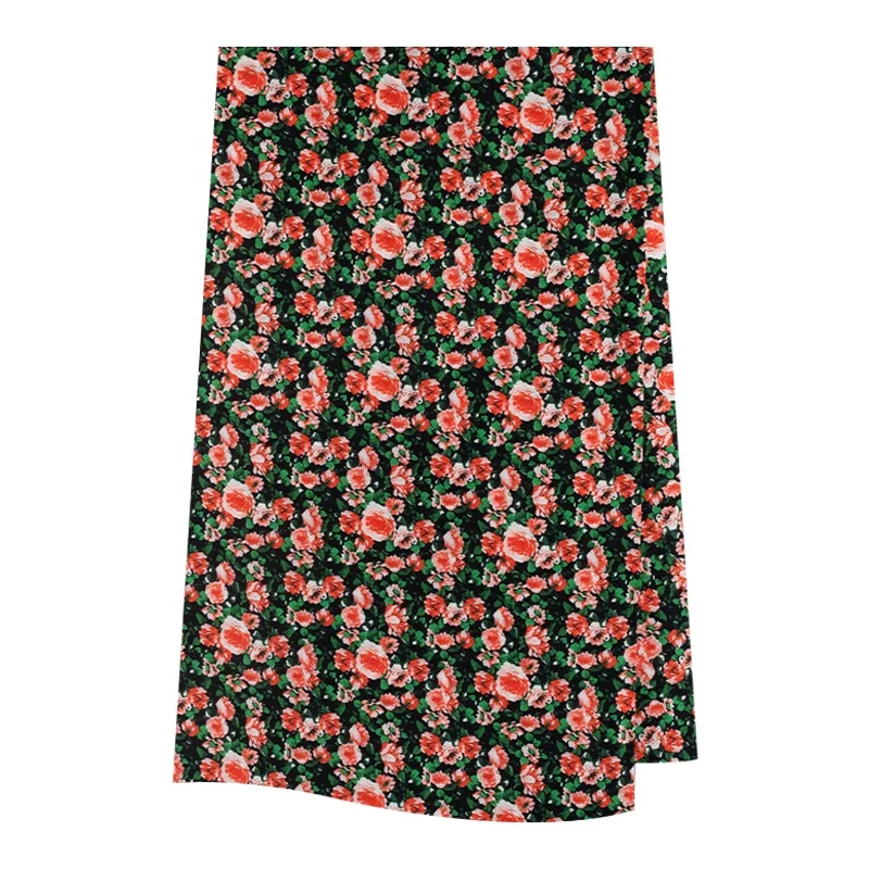 OEKO-TEX 100 silk digital print habotai fabric 12mm 100%mulberry silk print fabric for silk habotai garment scarf