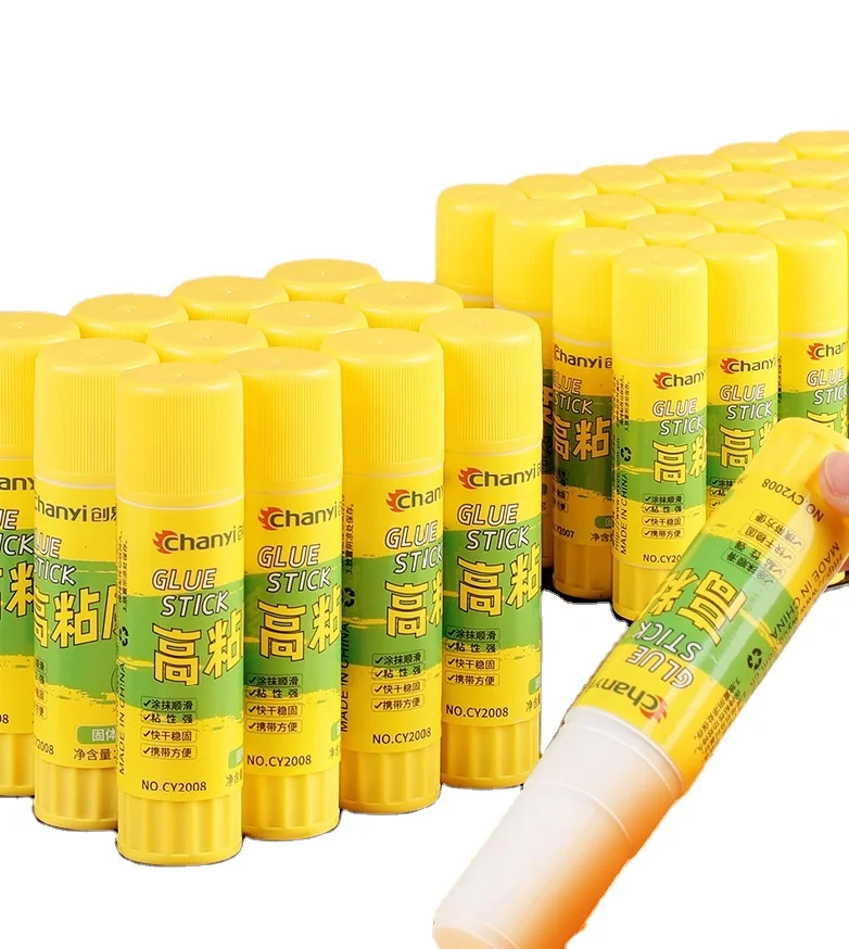 Оптовая продажа, офисные принадлежности, твердый клей-карандаш, офисные канцелярские принадлежности для студентов
