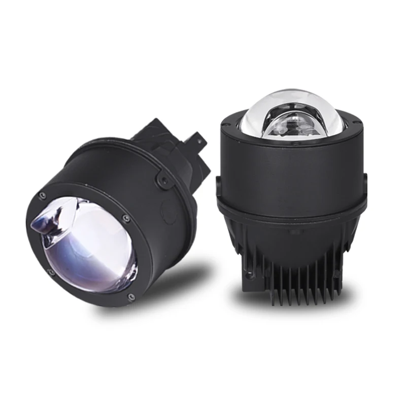 Светодиодные противотуманные фары AES Manufacture Q8 PRO, 3,0 дюйма, двойной Дальний свет, водонепроницаемая линза, 5500K