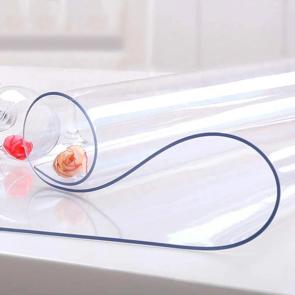 Best Quality China Manufacturer Silicone Tablecloth Transparent