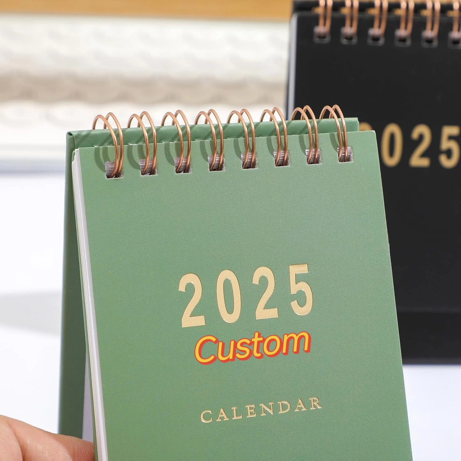 2024 Custom Printing Chinese Desktop Calendar Advent Luxury Desk Calendars Table Calendar