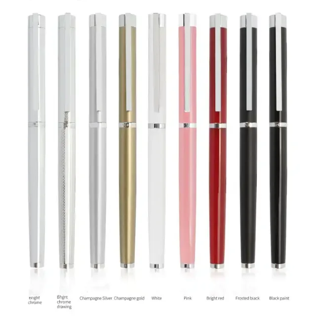 JINHAO 126 тонкая металлическая перьевая ручка элегантный классический дизайн для женщин гладкий письменный роскошный подарок