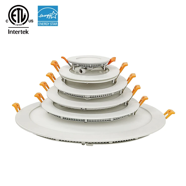 ISO 9001 Antiglare Aluminum Downlights Wholesale SMD2835 5CCT In One Led Commercial Panel Light