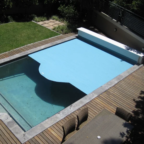 DIY easy installation electric power swimming pool covers with 12V/24V Motor