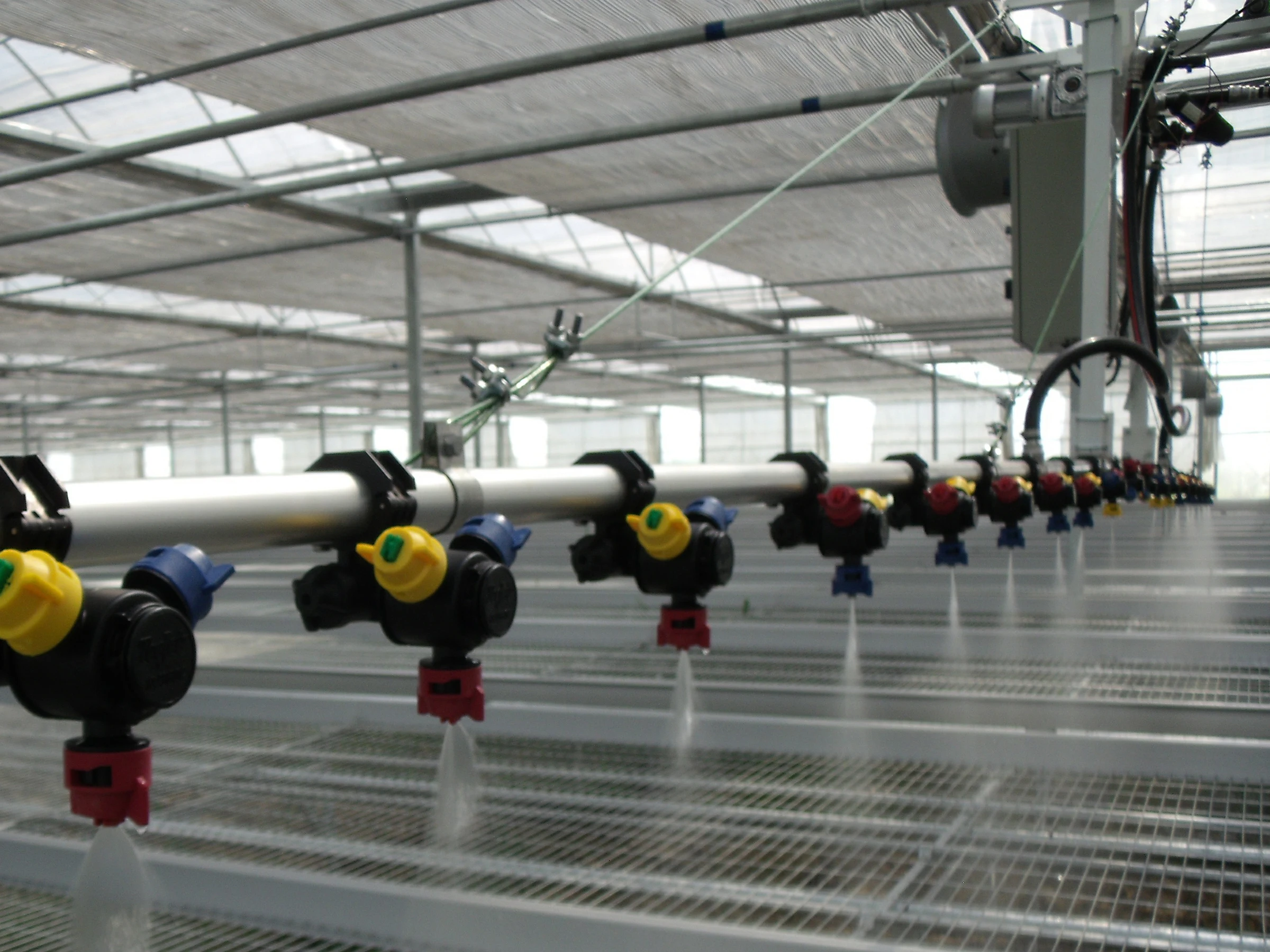 High-efficiency irrigation machine Greenhouse Mobile Sprinkling irrigation System