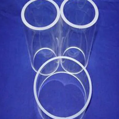 Clear high borosilicate COE 3.3 straight glass blowing tubes