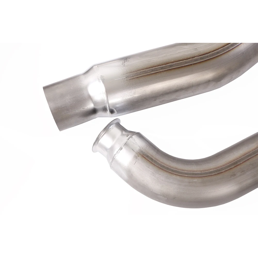 5 Inch SS409 2015.5-16 6.6 LML GMC Chevy Duramax Diesel Exhaust System Dpf Delete Pipe, Aluminized