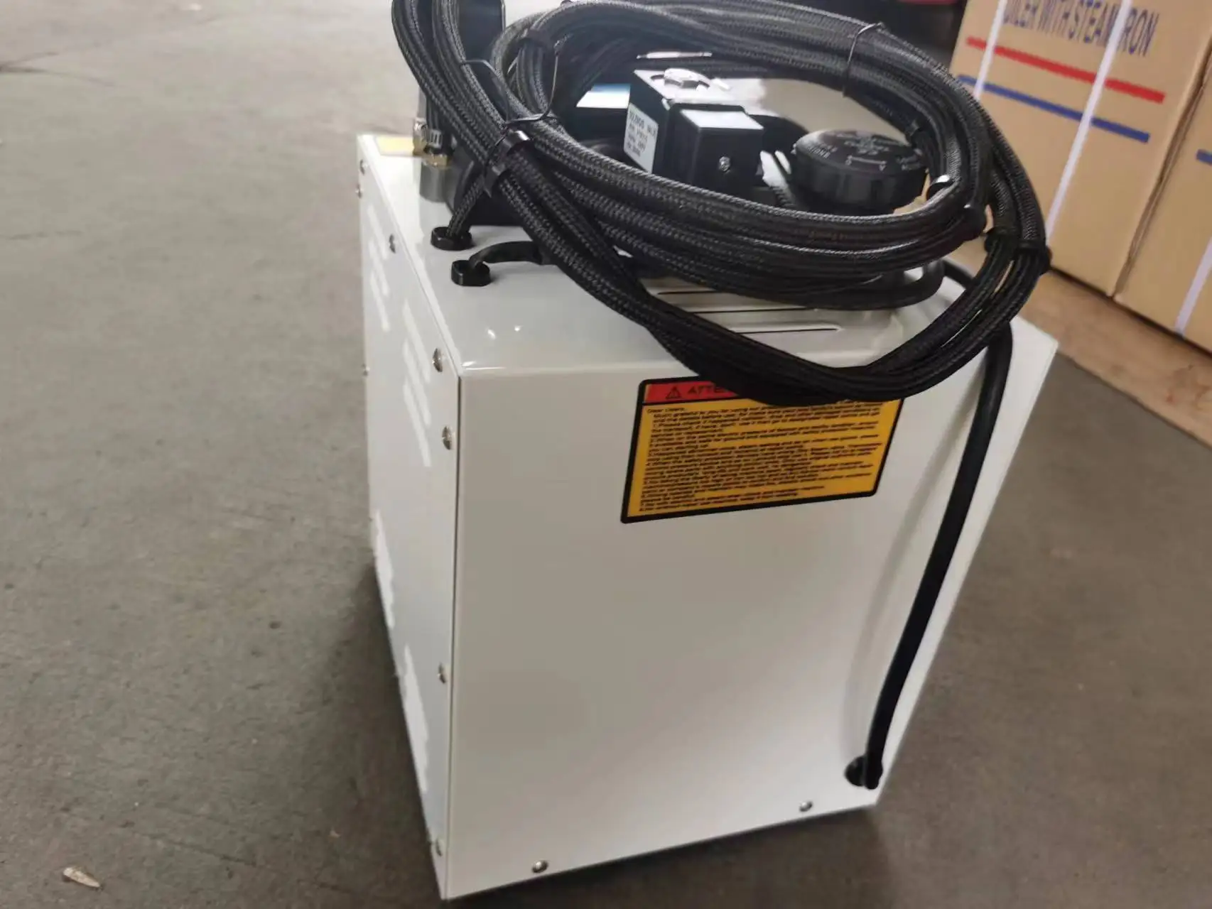 JK-6 steam boiler with pressure gauge steam iron big volume with liquid 4L water capacity 1600W power