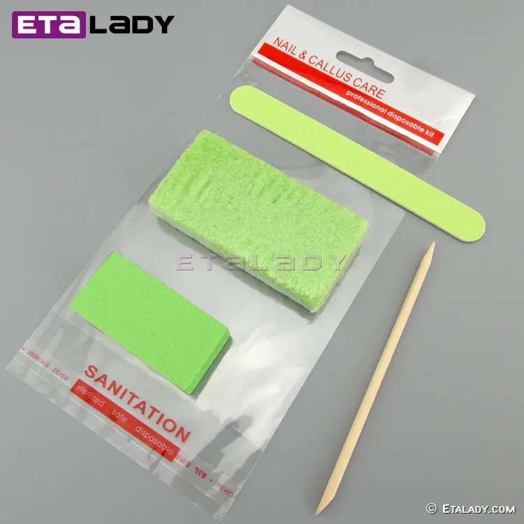 Disposable Pumice Kit Pedicure Kit Manicure Pedicure Set For Nail Salon