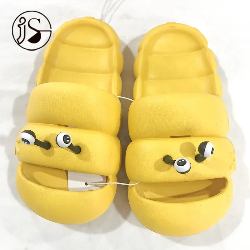 2023 summer kids outdoor indoor casual slides fashion anti slip light weight EVA slippers for children