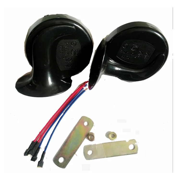 High quality 12V car horn snail type thermoelectric super loud car snail horn car horn