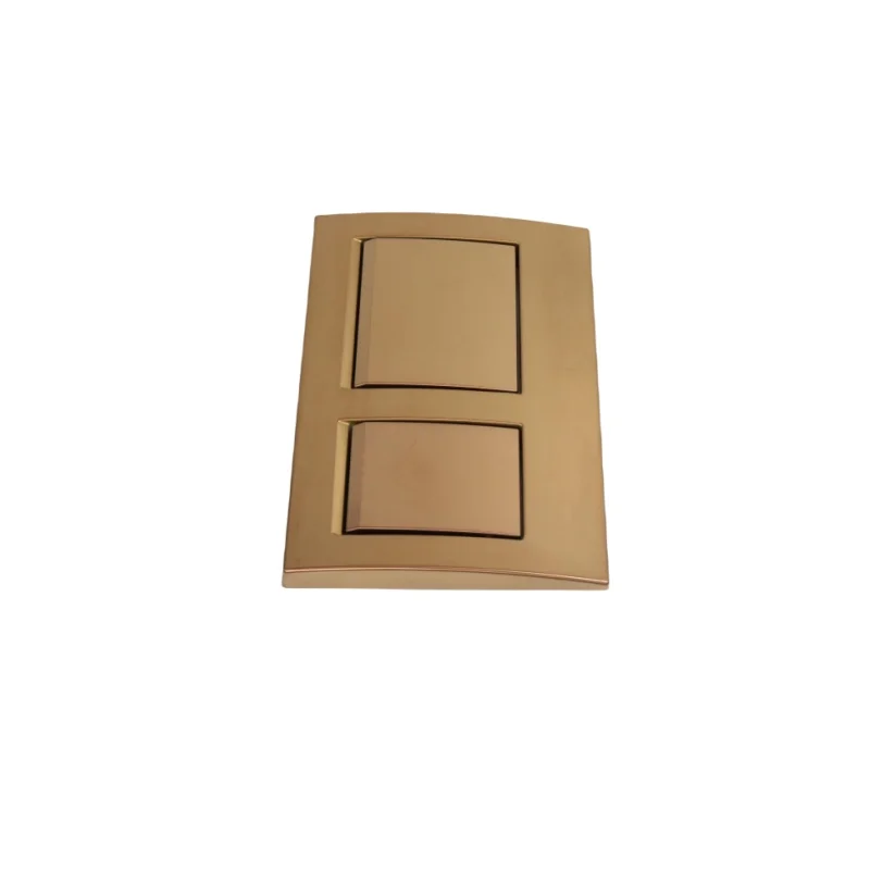 Customized push buttons flush plate chrome in wall cistern flush plate toilet flush plate copper