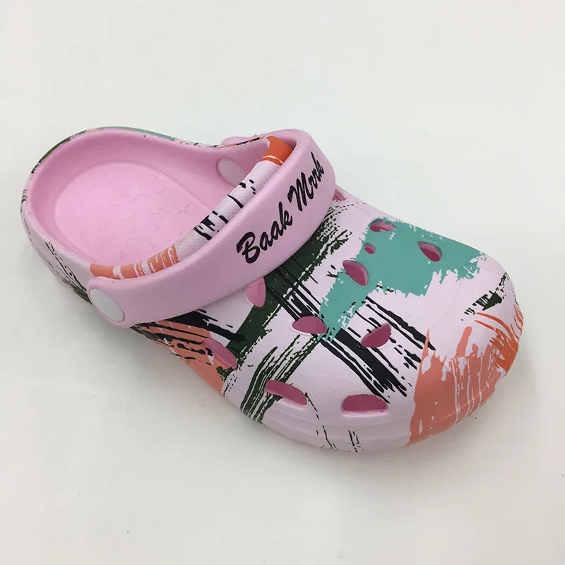 New camouflage baby slippers indoor house slippers for kids wholesale kids slippers