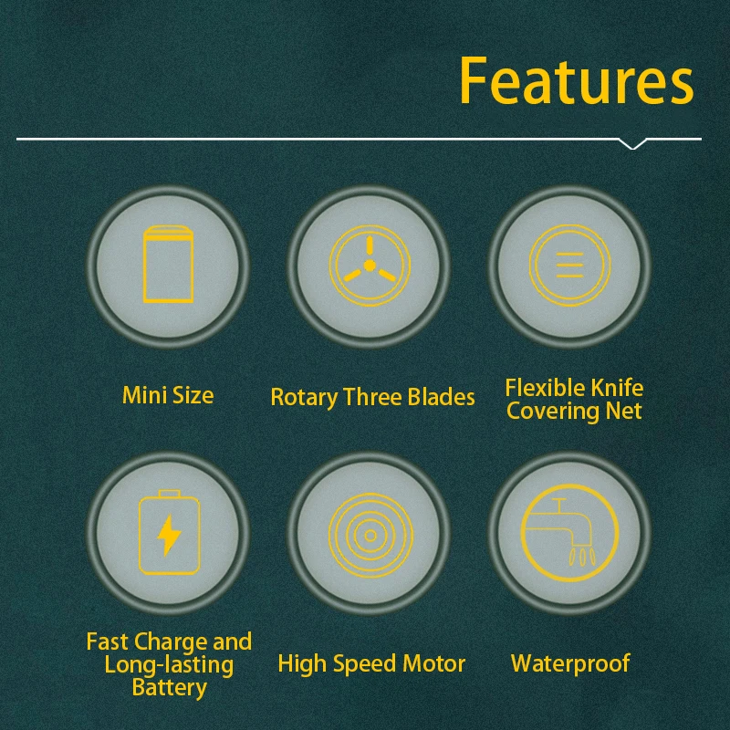 Home Use Men Electric Shaver Portable Painless Trimmer Mini Beard Electric Shaver