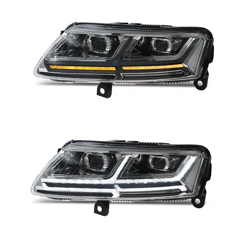 A6 S6 C6 Front Headlight for Audi Upgrade Matrix Headlight Modified Led Headlights 2005 2006 2007 2008 2009 2011