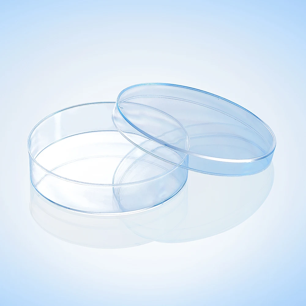 Hot Sale Plastic Polypropylene 90mm Cell  Petri Dish