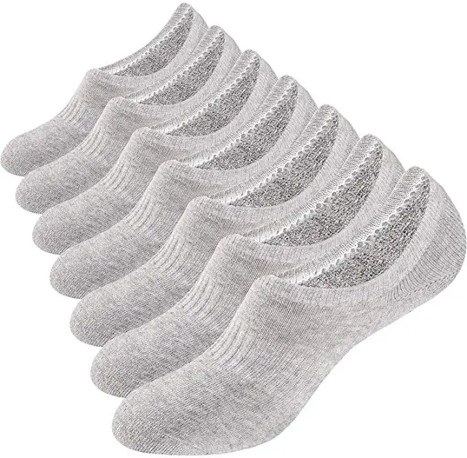 Rockingtoes  men custom mesh non slip no show Invisible cotton socks