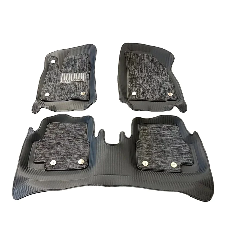 For COBALT GM 5D Car Mat 2 Layers 3 Pieces Car Foot Floor Mat Hot Sell in Uzbekistan