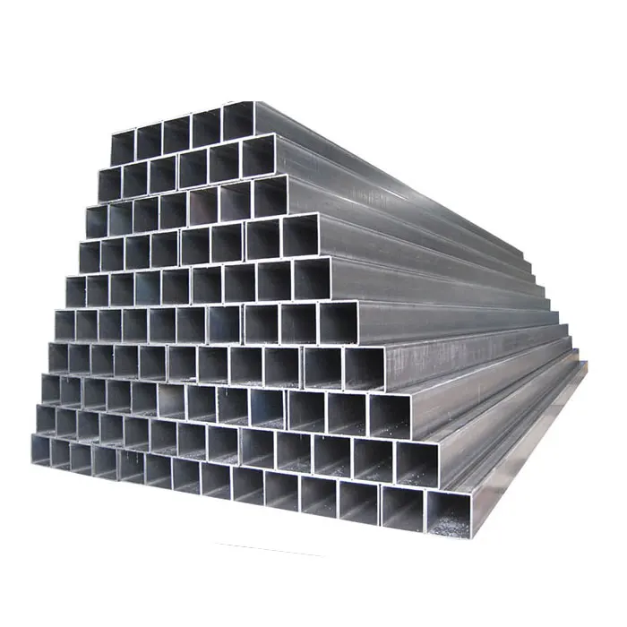 RHS SHS квадратная стальная труба 10x12 мм-1000x1200 мм квадратная прямоугольная стальная труба Gi полый участок для строительства