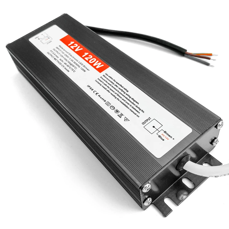 Hot sale China manufacture waterproof 200w 10w 15w 36w 45w 50w 60w 80w 12v led driver switching power supply for led pixel light
