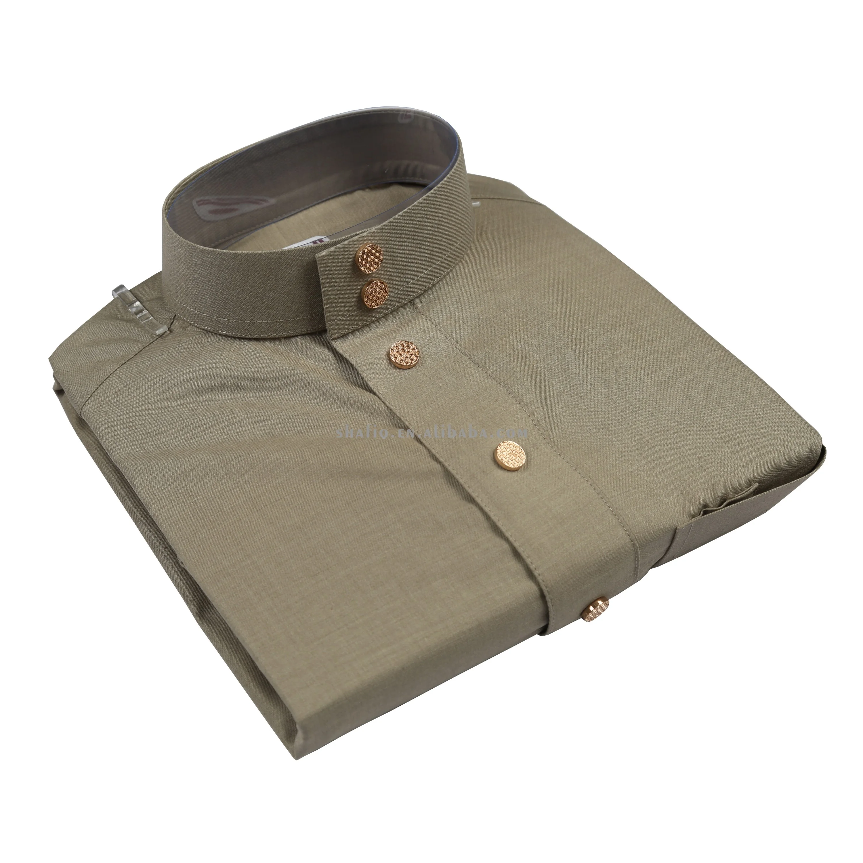 Classic All Season Design Flat Sleeve Muslim Arabic Dress Kaftan Jubah Abaya Jalabya Ethnic Daffah Lelaki Thobe Islamic Clothing