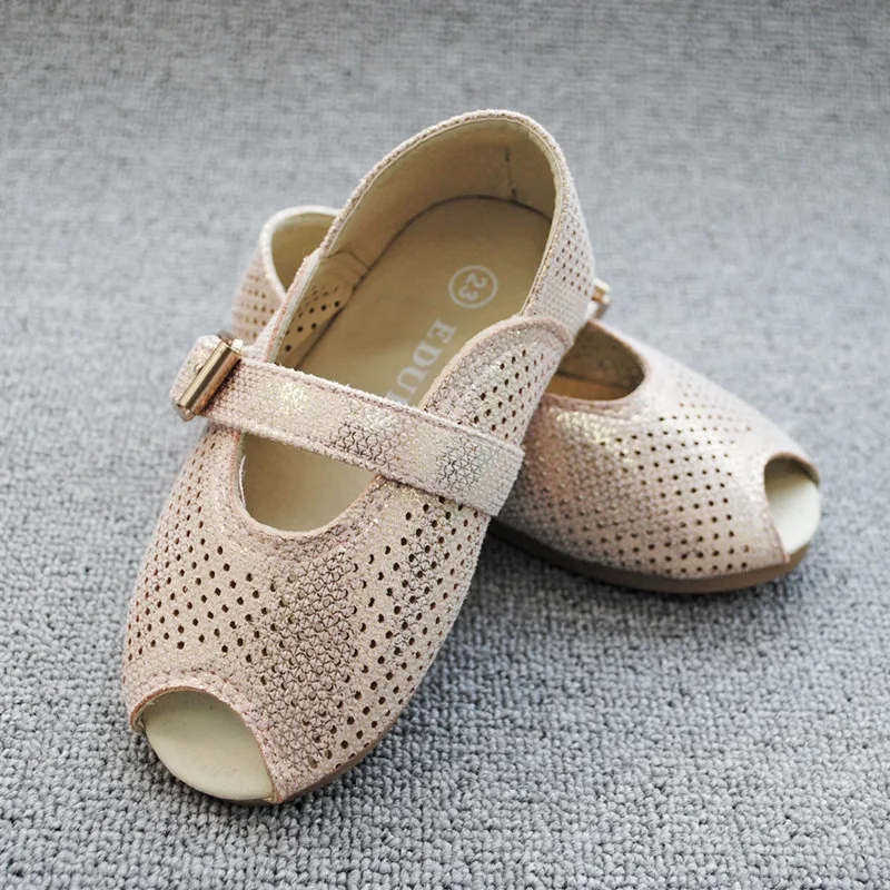 Latest Design New Style girls Sandal Summer Fashion PU  Modern girls shoes lovely kids shoes