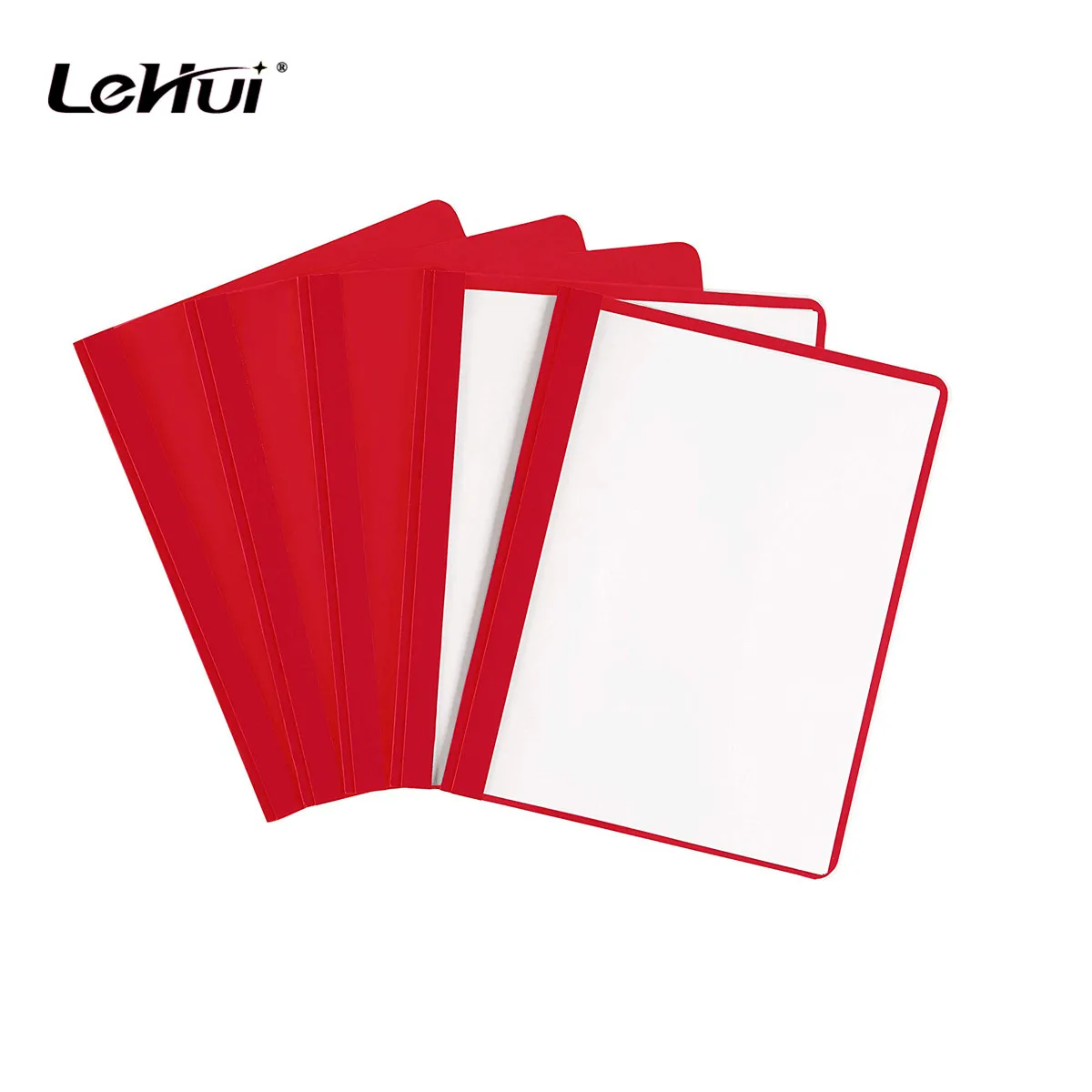 China Ultra Durable Clear Front Report Covers 25 Per Box Poly Back Cover With Fasteners