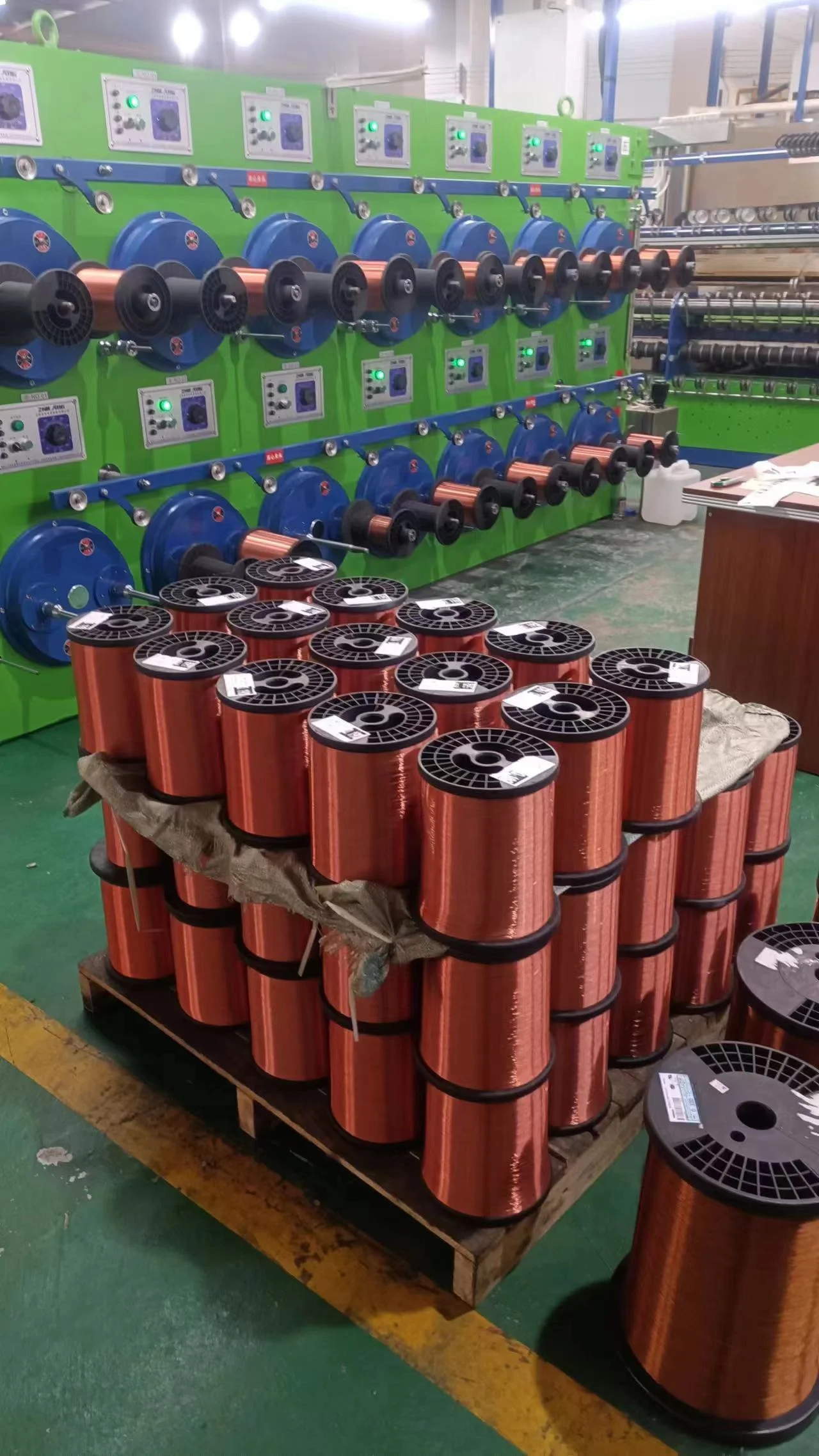 Customized 1EIW/180 SWG 22-29 Enameled Aluminium Winding Wire for motors, transformer 0.36mm 2.3mm 4.5mm