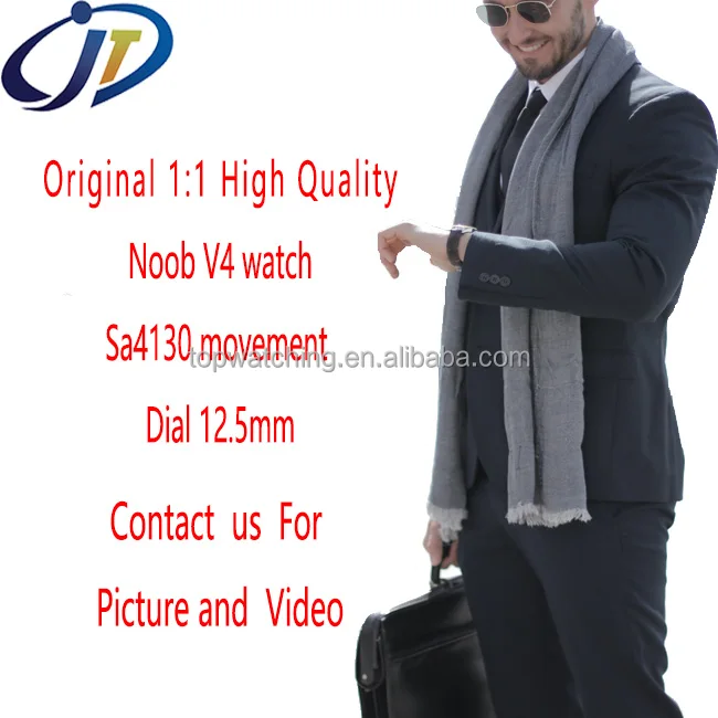 Super clon rollexable noob v4 sa4130 movement 904l dial 40mm 116500/06/09 chronograph watch