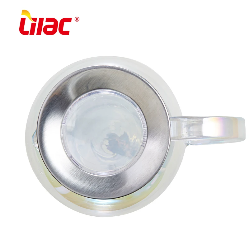 Lilac BSCI SGS LFGB 2000 мл фильтр для воды кувшины графин домашняя посуда Чайный кувшин стеклянный прикроватного столика