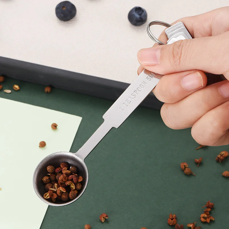 Wholesale Food Grade Stainless Steel Cooking Baking Tool Kitchen Seasoning Spoon 10 Gram Coffee Scoop