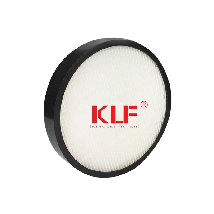 Fresh Air Pipeline Glass Fiber Removal PM2.5 High Efficiency Filter Air Conditioning Small Round Hepa Air Purification Filter