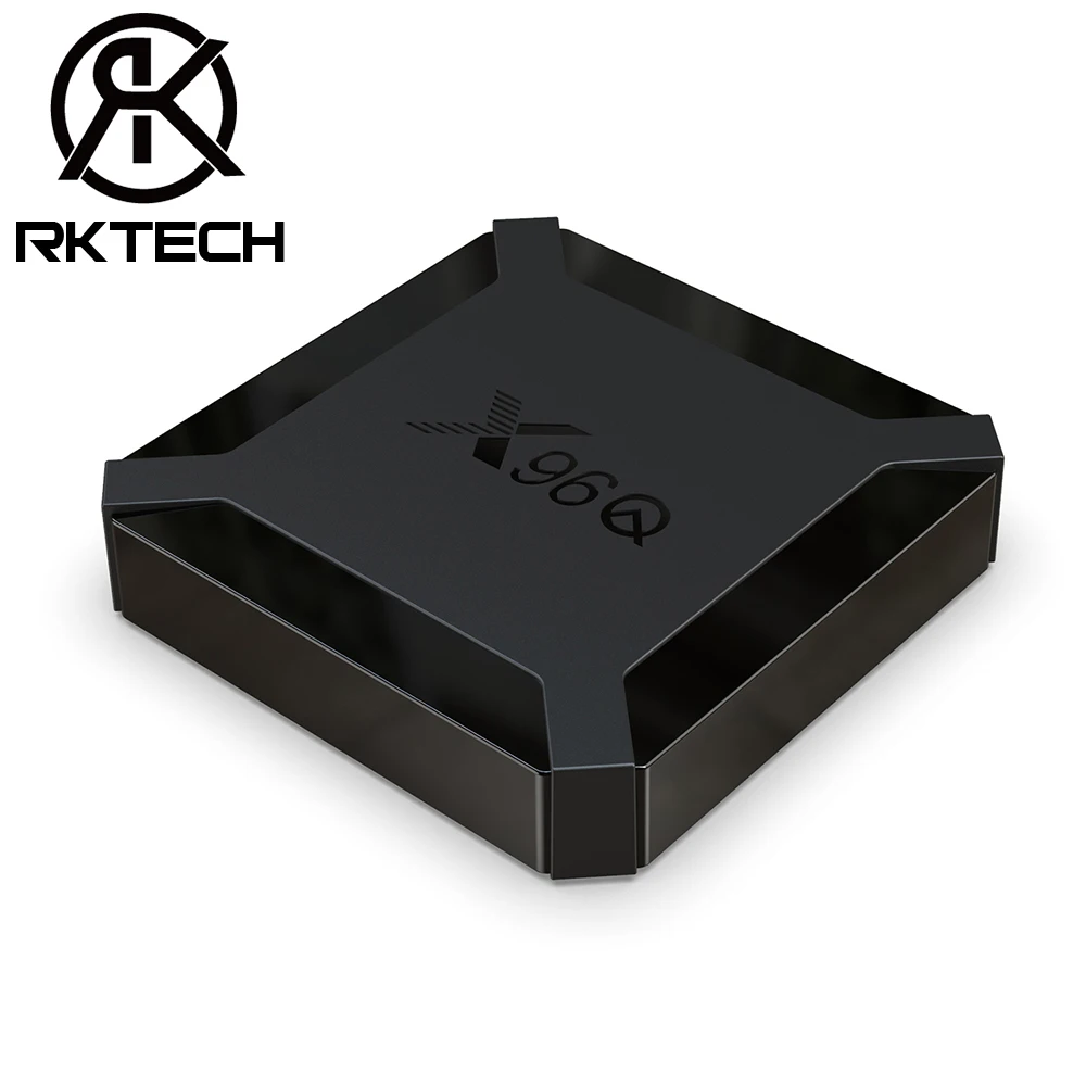  RK новейшая ТВ-приставка X96Q Allwinner H313 1G/8G 2 4 ГГц 100M LAN Android 10 4K Поддержка