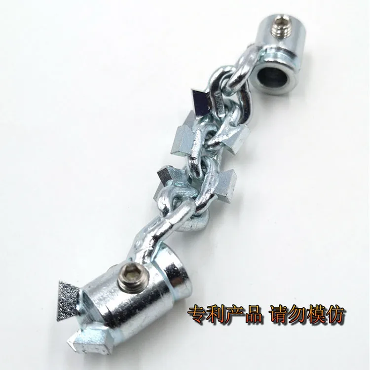  Leadfen с сверло-голова сливной засорить жидкость для снятия DN32-40mm очистки труб фреза 8 мм Гибкий вал кабель слив улавливатель