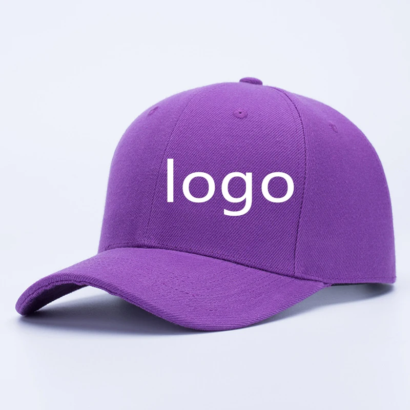 2024 Custom Logo Baseball Cap Sunhat Women Beach Hat Spring Summer Women Outdoor Sport Baseball Cap