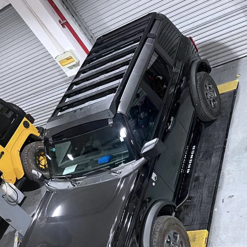 Off-road Accessories Hot Sale black Aluminum Alloy Car Roof Racks For Ford For Bronco