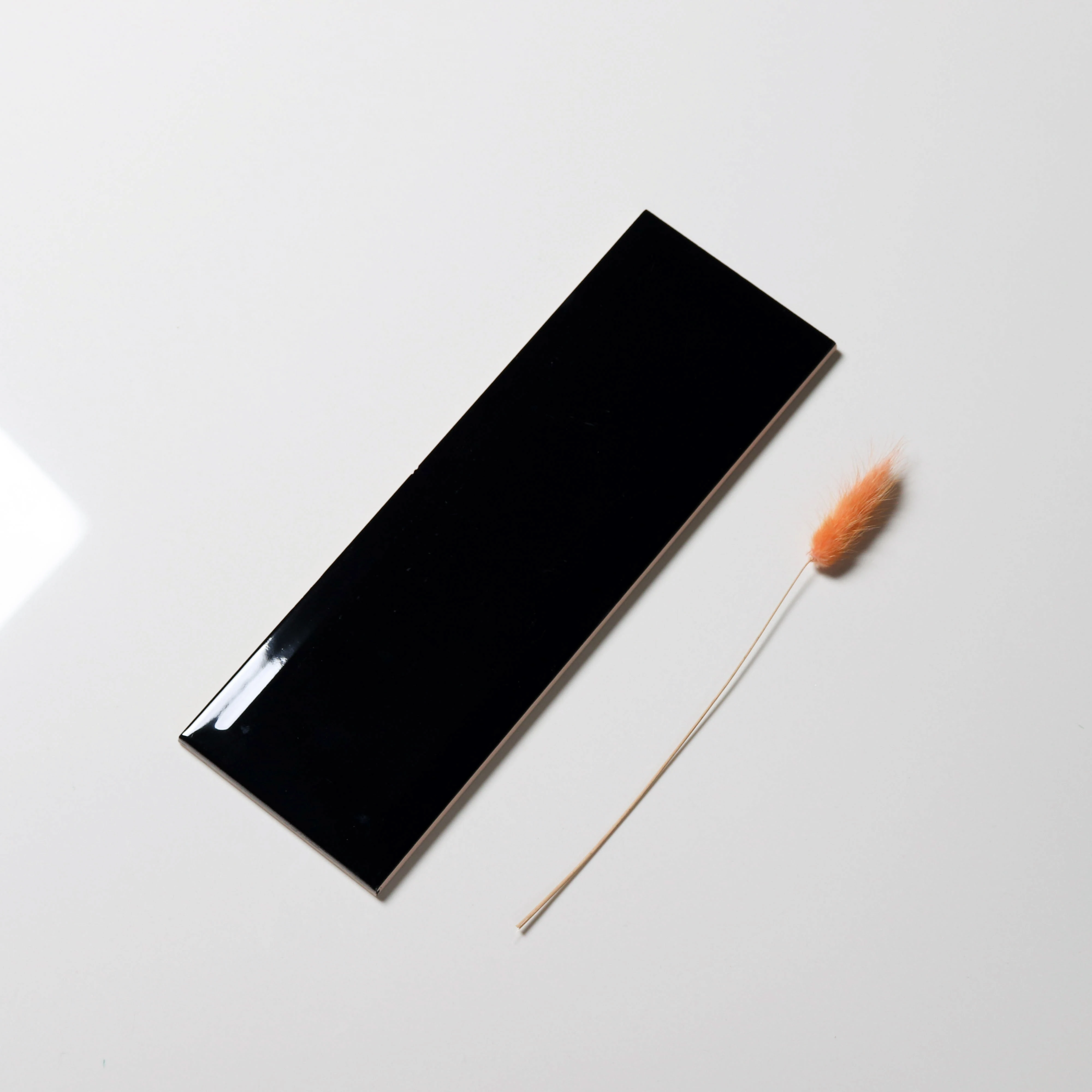 100x300mm/4*12inches bathroom kitchen car showroom black and white ceramic wall tile backsplash and floor tile