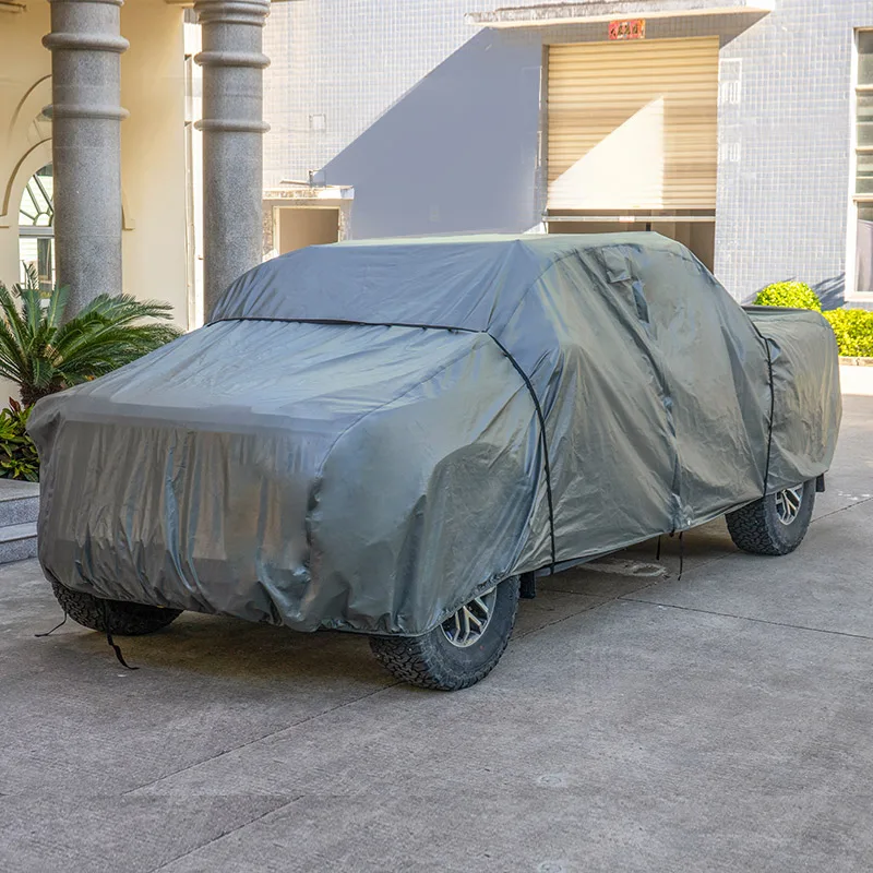 Wholesale Customized Sun Protection Pickup Car Cover universal Portable Outdoor Truck Car Cover