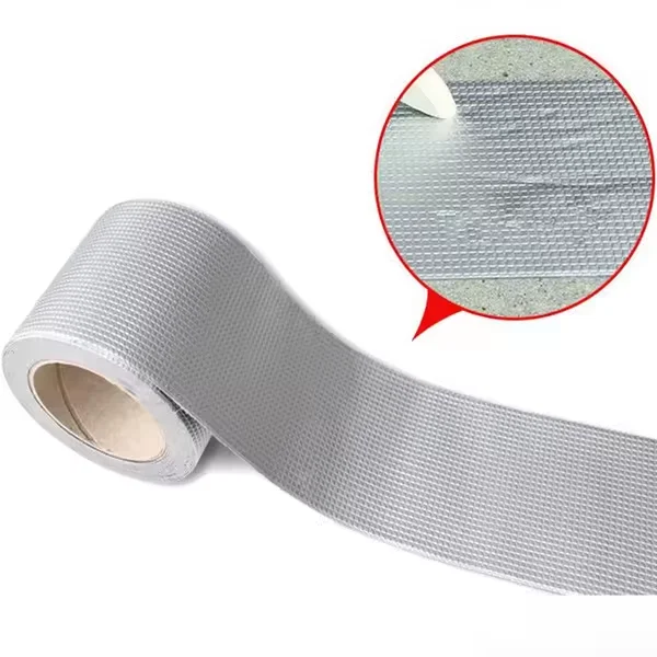 Waterproof House Window Concrete Steel Roof Crack Repairing Sealing Aluminum Foil Butyl Self Adhesive Tape