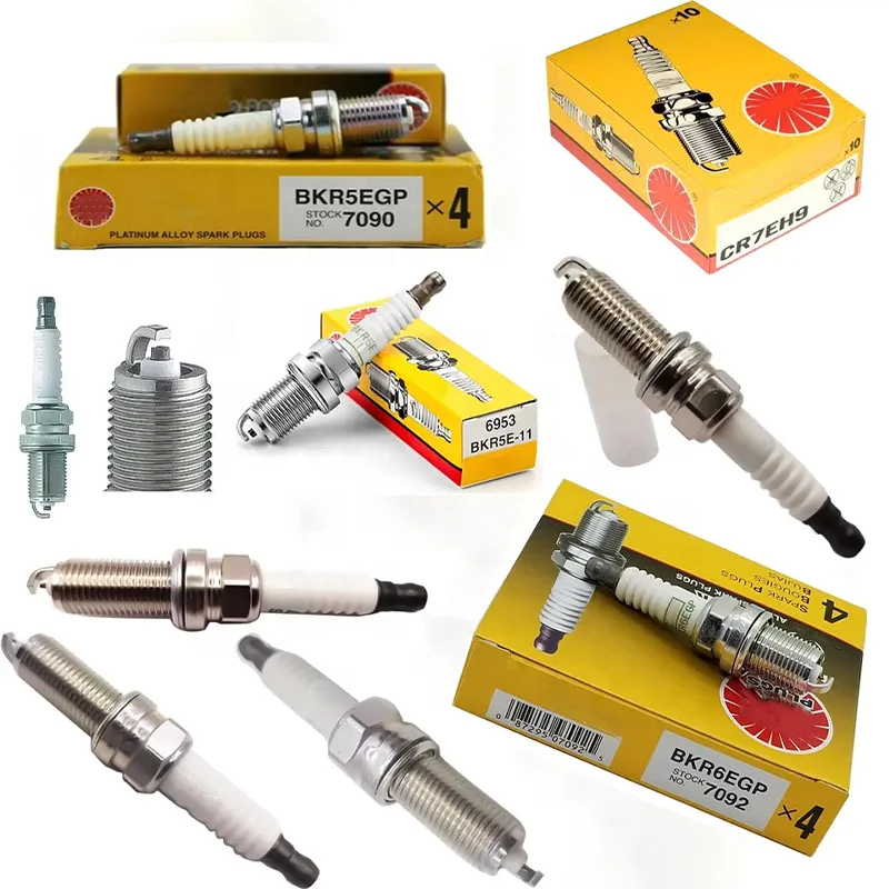 Spark Plugs Bujias For Toyota Mitsubishi Honda Audi Subaru Bkr6egp 7092 2756 Bkr6e-11 6953 Bkr5e-11 7090 Bkr5egp 3764 5018 7100