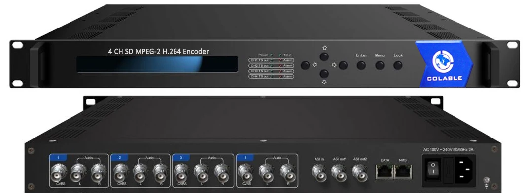  COL5141E 4 CH Mpeg2 H.264 SD