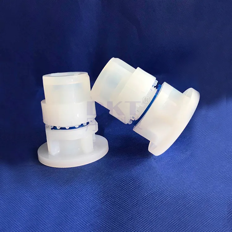 Dankai Superior Corrosion Resistance Transparent Opalescent PFA Fitting For Chemical Anticorrosion