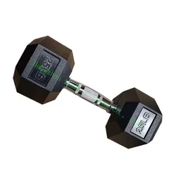 Rubber Round Dumbbell Exercise 2.5kg 5kg 10kg 15kg Dumbbells Home Gym Hex Dumbbell Set