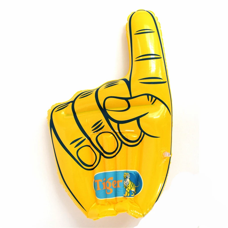 inflatable hand Cheering hand clapper for sports game custom logo for promotion