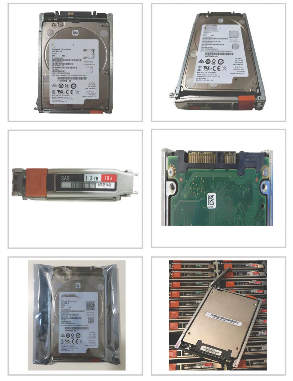 Original D4-2s10-1200 1.2t 12gb Sas 10k Hard Drives server Hard Disk HDD 005053361 Unity380 Unity480 Unity680 Unity880