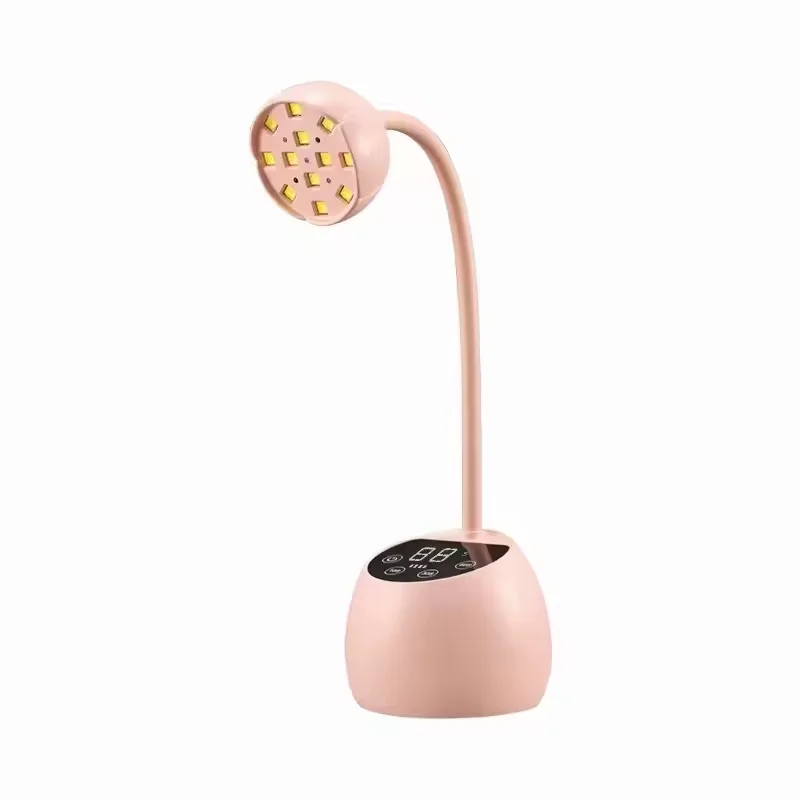 Infrared Sensor M2 Portable Rechargeable Cordless Soft Gel Tips Curing Lamp Flexible Smart Touch UV LED Nail Lamp