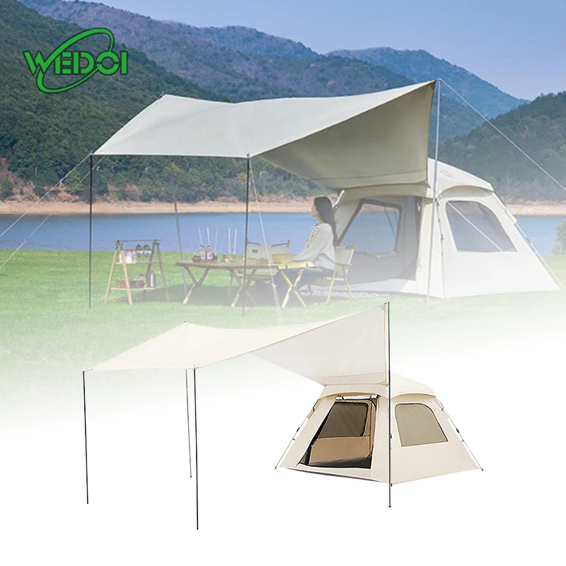 2023 New Waterproof Car Camping Tent Easy Set Up For Family Outdoor Camping Picnics Hiking Travelping Tents