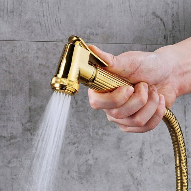 SANIPRO Luxury 4 Function Square Rain Shower System Black Gold Bathtub Mixer Faucet Hot Cold Bathroom Tap Shower Set
