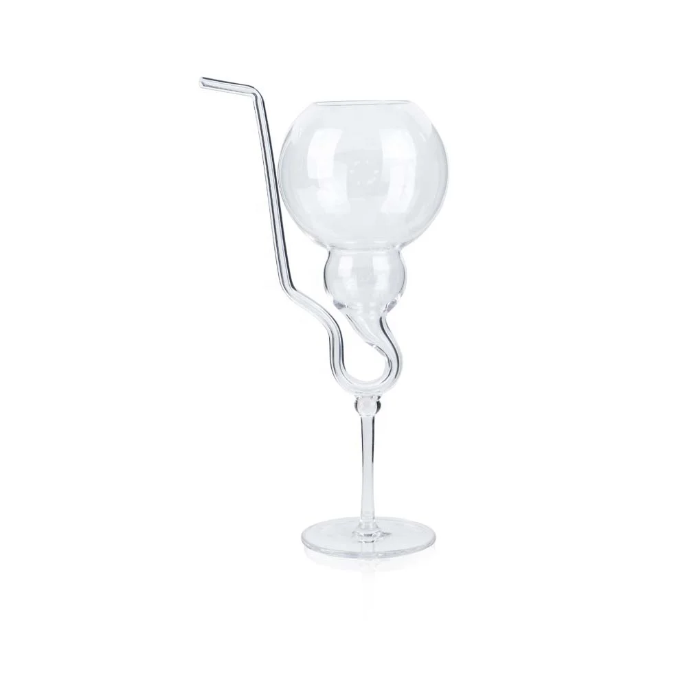 New  originality   Custom Colored  straw  cocktail  Martini Water Drinking Cup