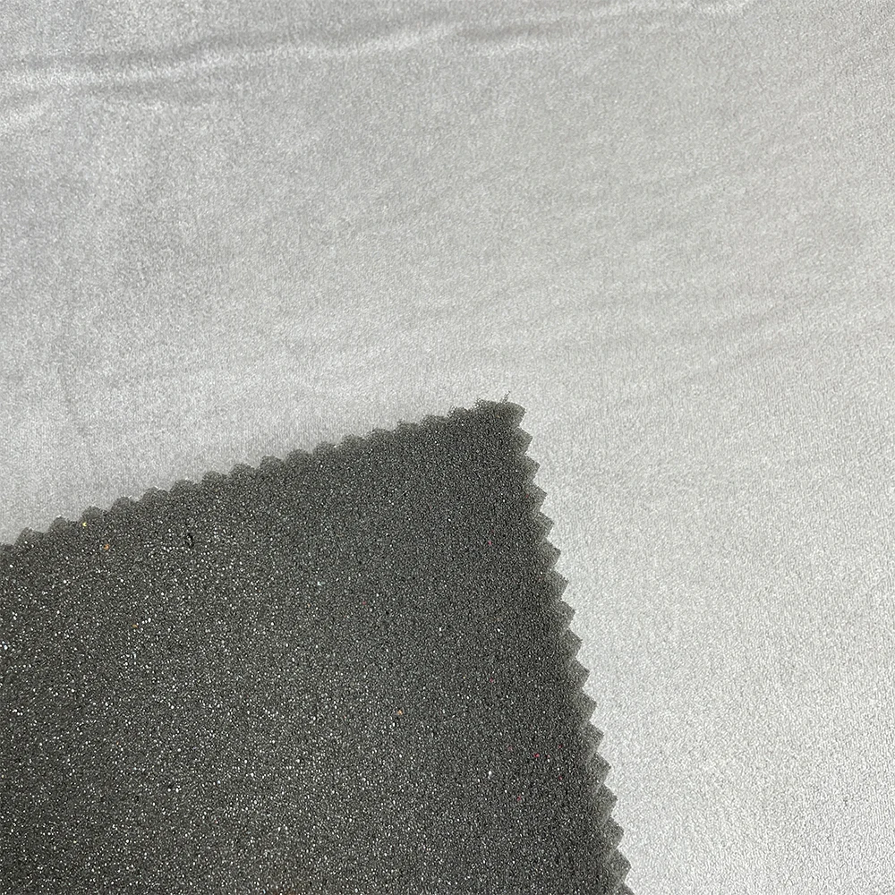 200gsm 5mm Factory Custom Automotive Suede Headliner Fabric With Foam Backing Car Roof Fabric Car Seat Fabric
